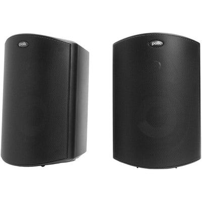 Polk Atrium5 All-Weather Outdoor Speakers Black at Audio Influence