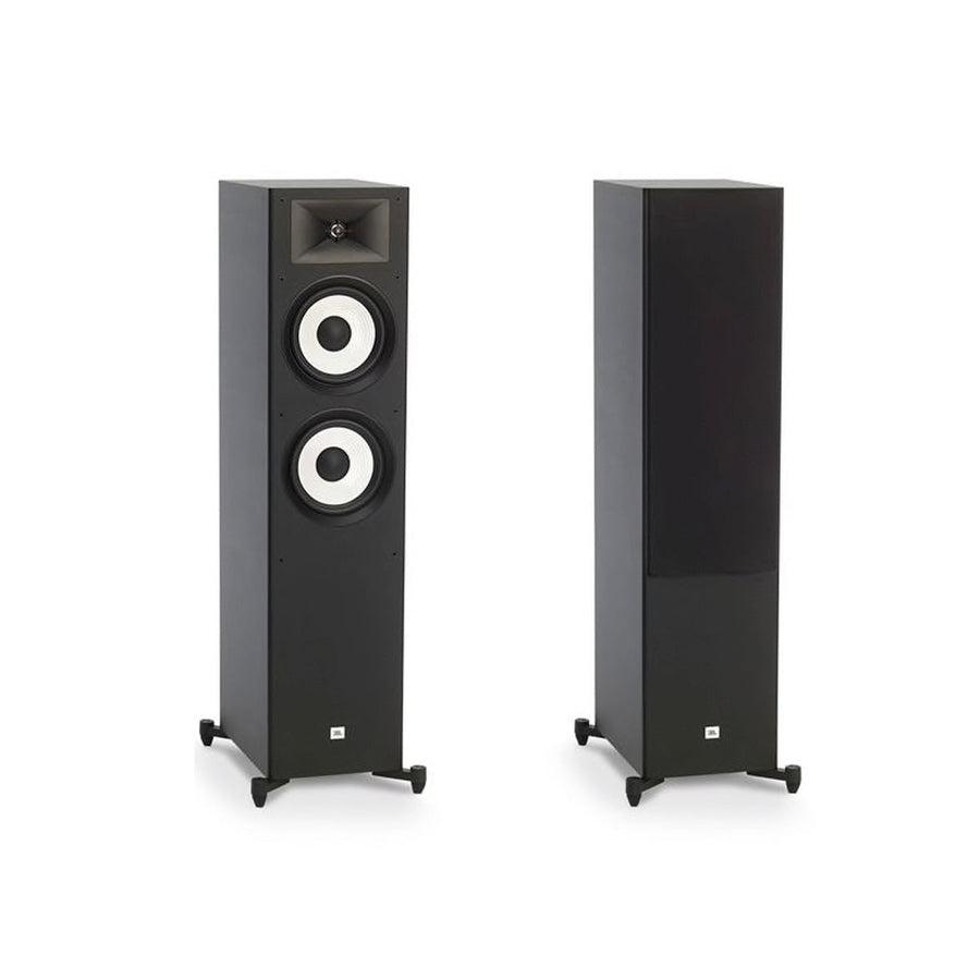 JBL Stage A190 Floorstanding Stereo Speakers Black at Audio Influence