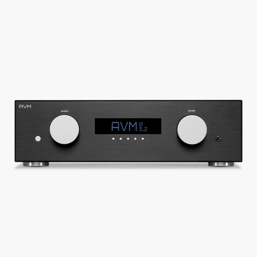 AVM Evolution A 5.2 Integrated Amplifier Aluminium Black at Audio Influence