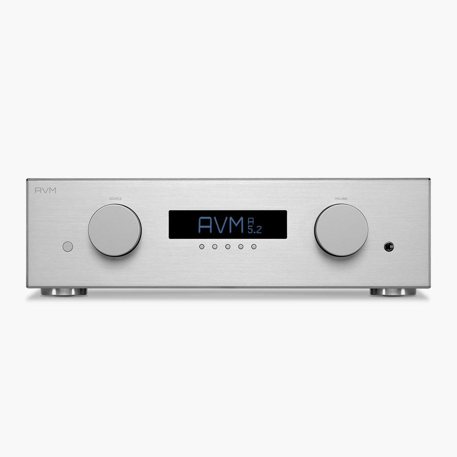 AVM Evolution A 5.2 Integrated Amplifier Aluminium Silver at Audio Influence