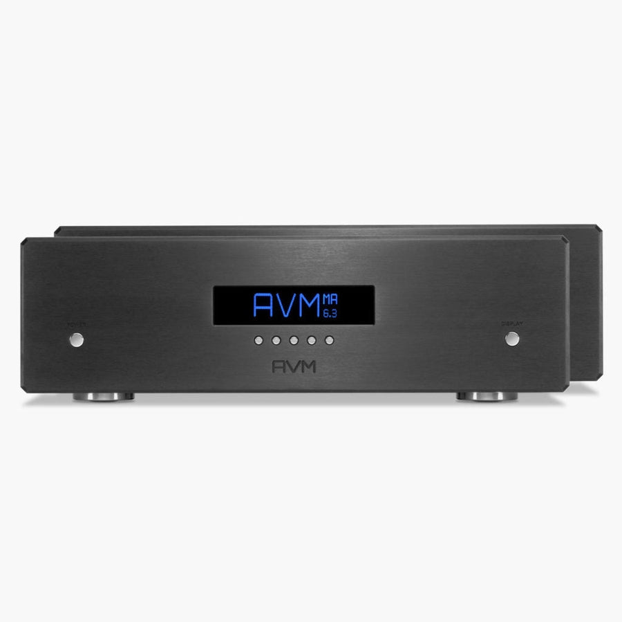 AVM Ovation MA 6.3 Mono Amplifier (Pair) Aluminium Black at Audio Influence