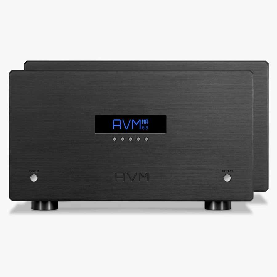 AVM Ovation MA 8.3 Mono Amplifier (pair) Aluminium Black at Audio Influence