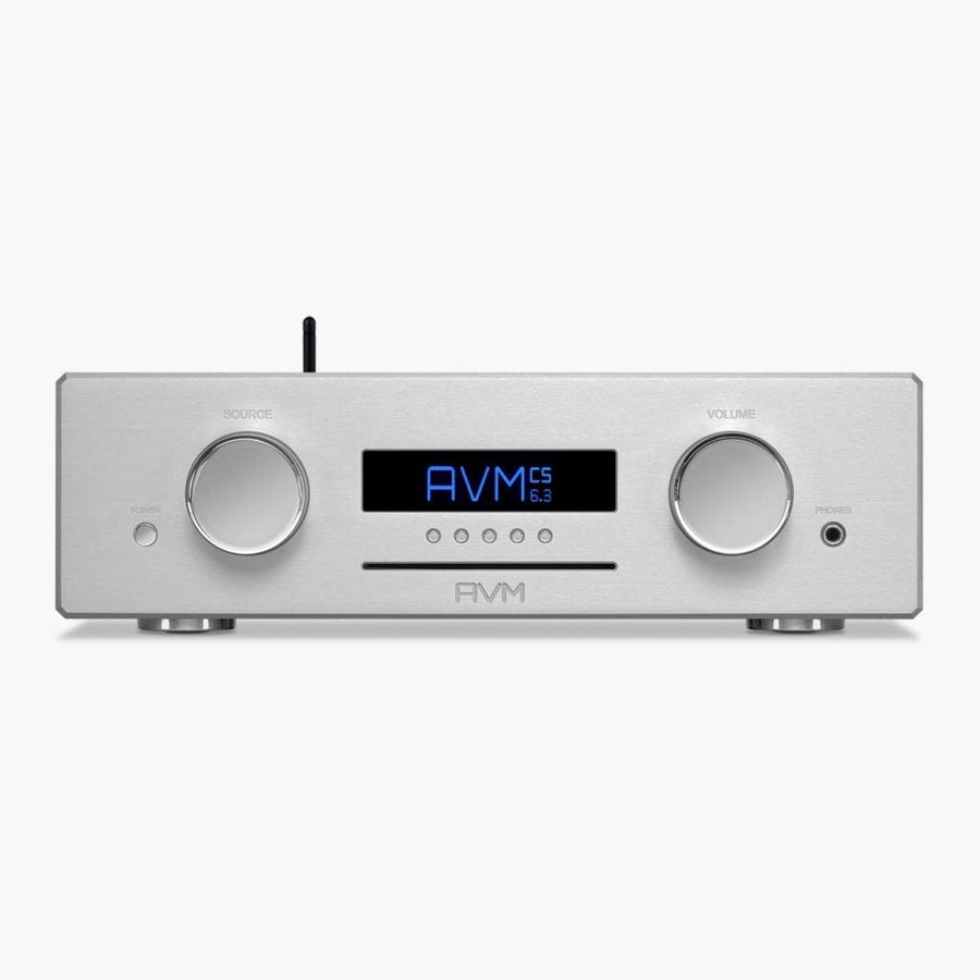 AVM CS 6.3 All in One Streaming Amplifier - Ovation Line Aluminium Silver at Audio Influence
