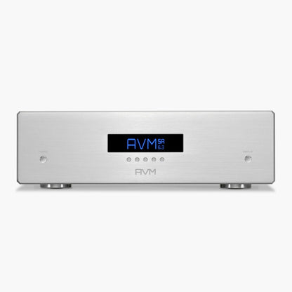 AVM Ovation SA 6.3 Stereo Power Amplifier Aluminium Silver at Audio Influence