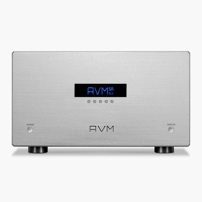 AVM Ovation SA 8.3 Stereo Amplifier Aluminium Silver at Audio Influence