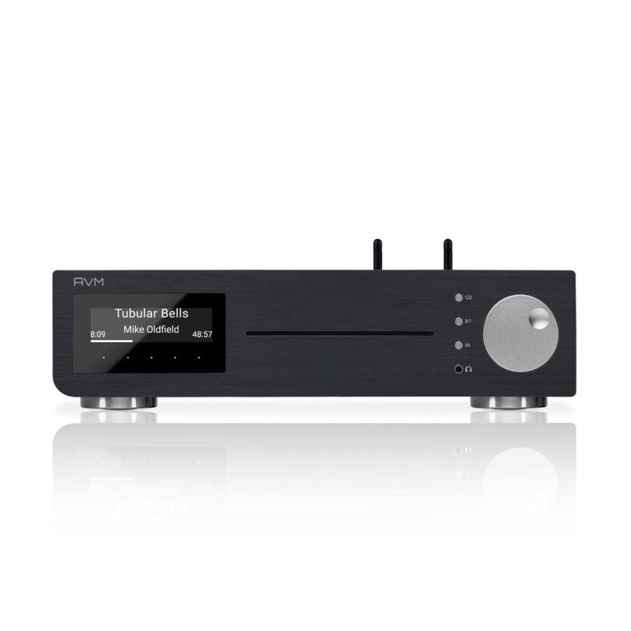 AVM Inspiration CS 2.3 Compact Streaming CD receiver Aluminium Black at Audio Influence
