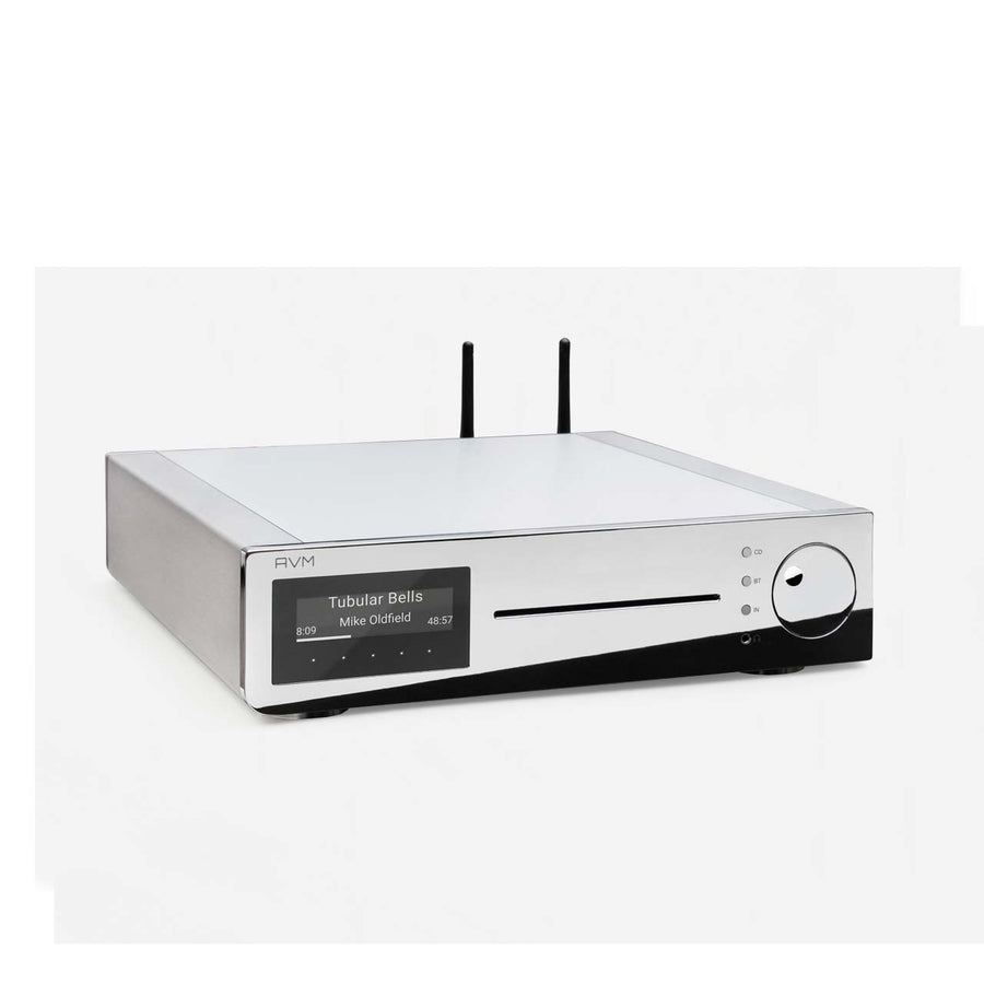 AVM Inspiration CS 2.3 Compact Streaming CD receiver Cellini Chrome at Audio Influence