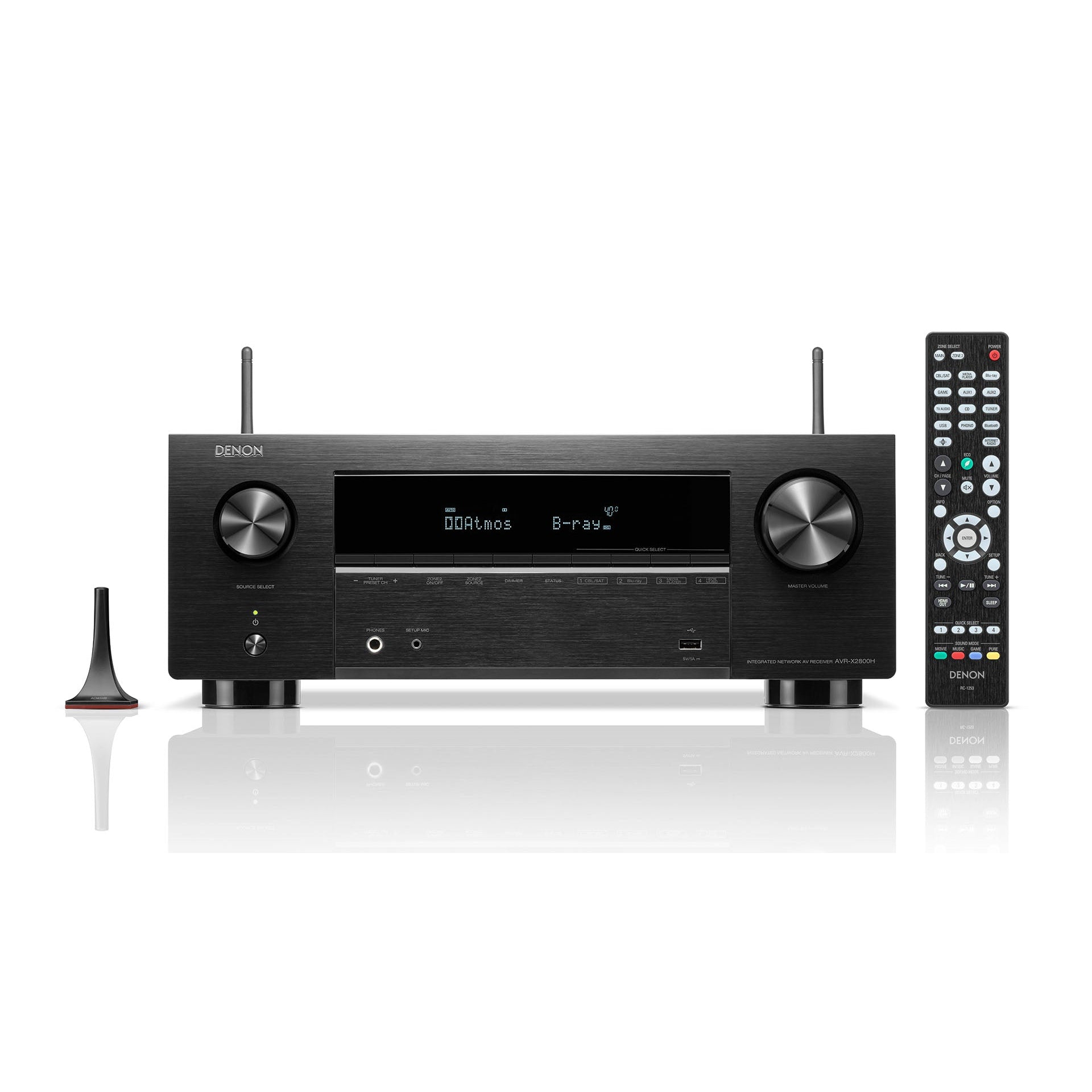 Denon AVR-X2800H 7.2 Ch. 8K AV Receiver-Audio Influence