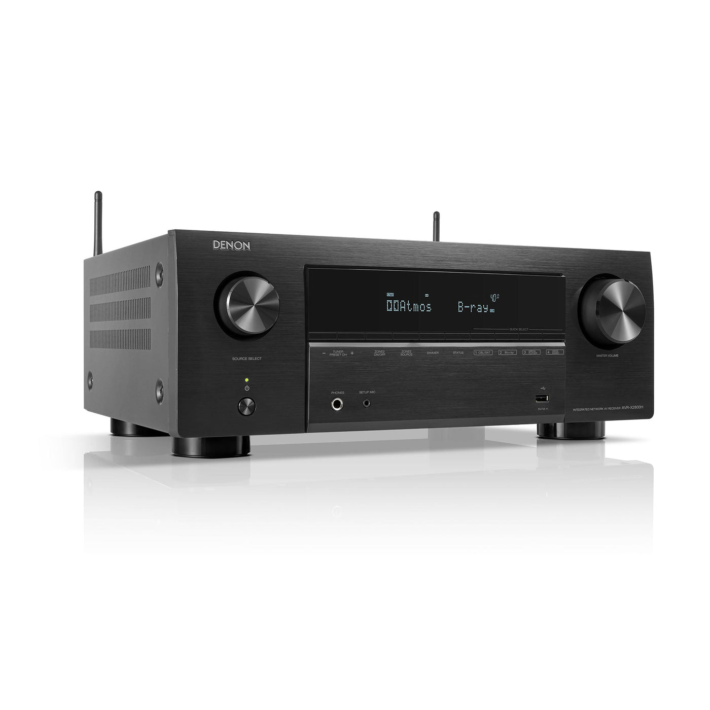 Denon AVR-X2800H 7.2 Ch. 8K AV Receiver-Audio Influence