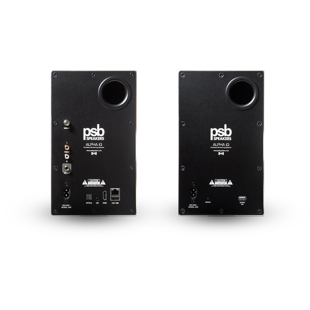 PSB Alpha iQ Streaming Powered Speakers with BluOS-Audio Influence