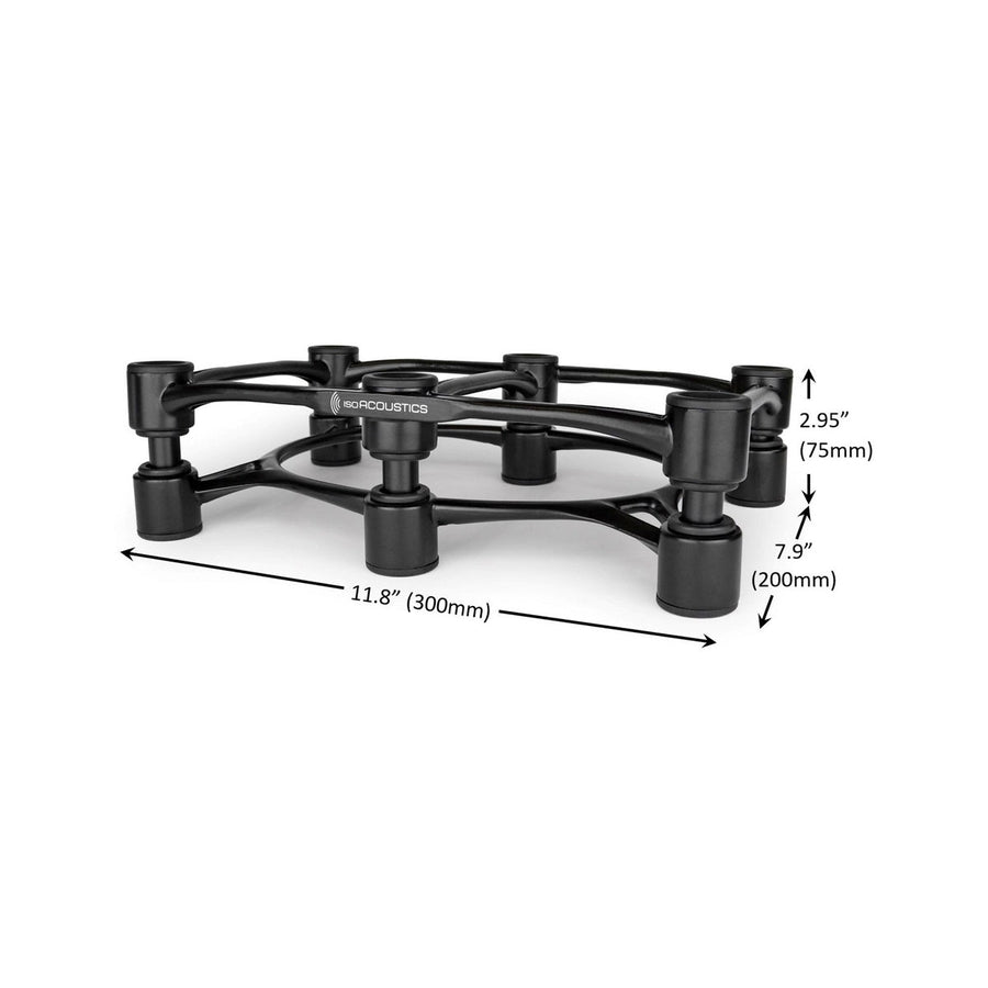 IsoAcoustics aperta 300 isolation speaker stand - Audio Influence Australia _3