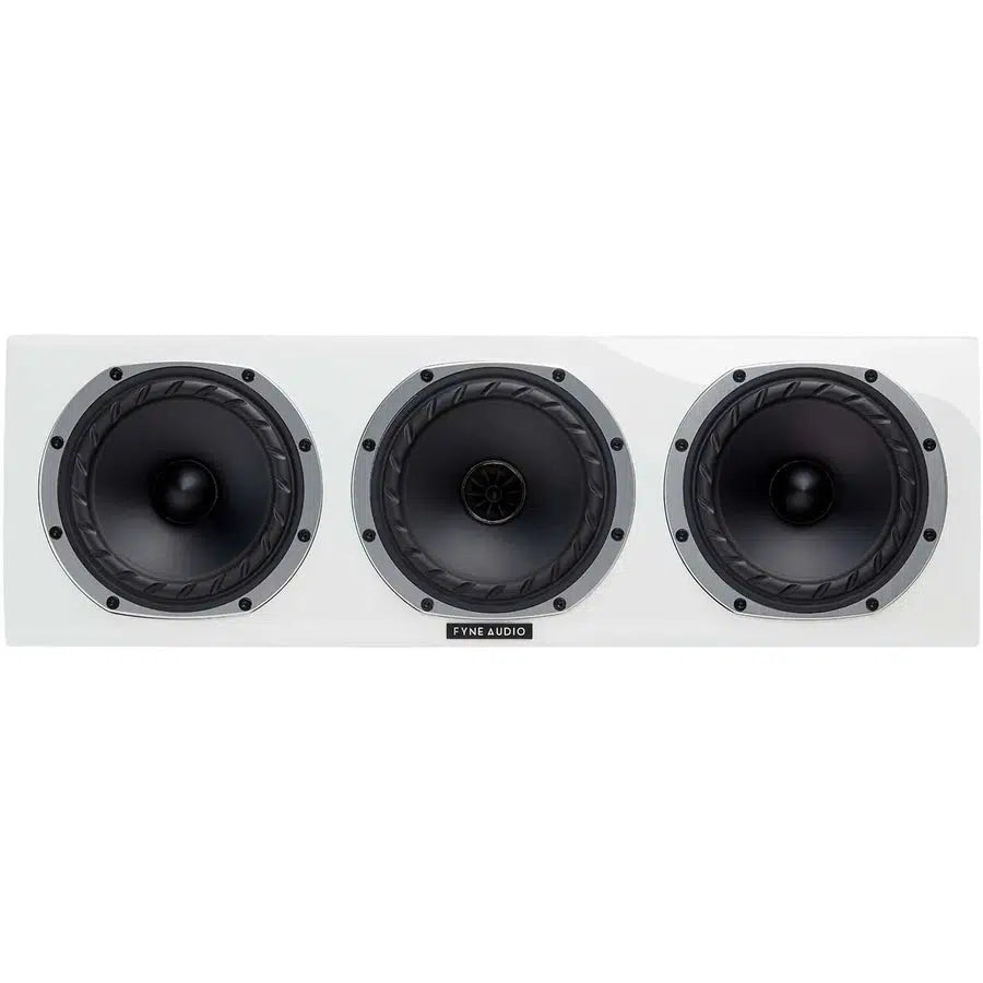 Fyne Audio F500C Centre Speaker (each) Piano Gloss White at Audio Influence