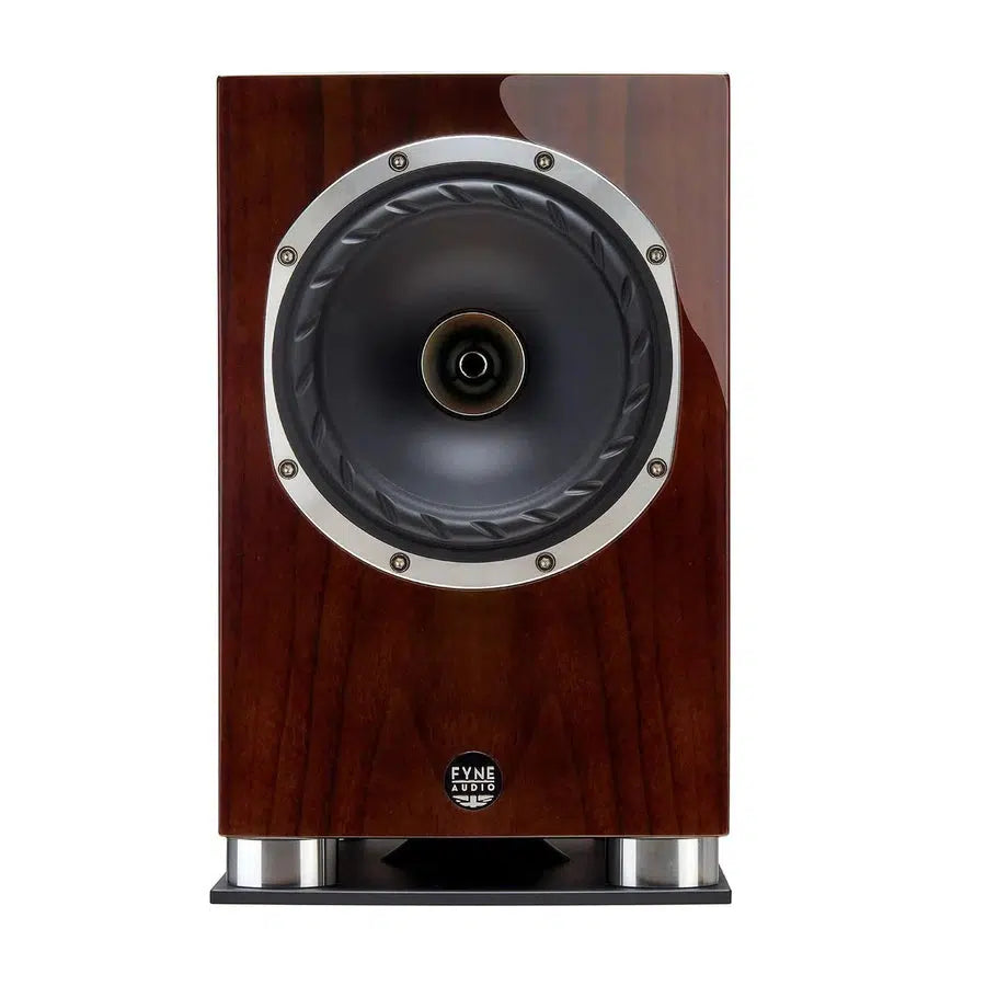 Fyne Audio F500SP Floorstanding Speakers (pair) Piano Gloss Walnut at Audio Influence