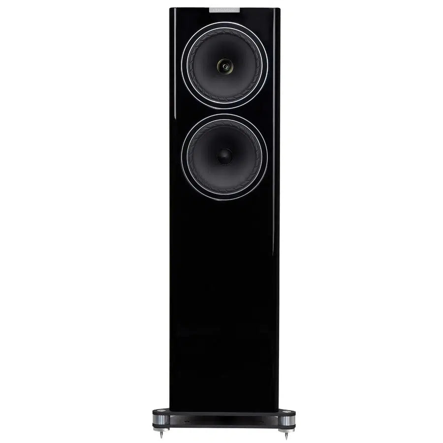 Fyne Audio F702 Floorstanding Speakers Piano Gloss Black at Audio Influence