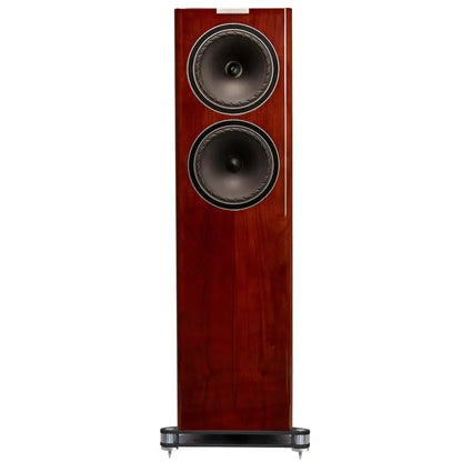 Fyne Audio F702 Floorstanding Speakers Piano Gloss Walnut at Audio Influence