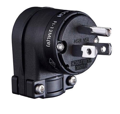 Furutech FI-12ML Audio Grade Rhodium Right Angle U.S. Power Connector (Each)-Audio Influence