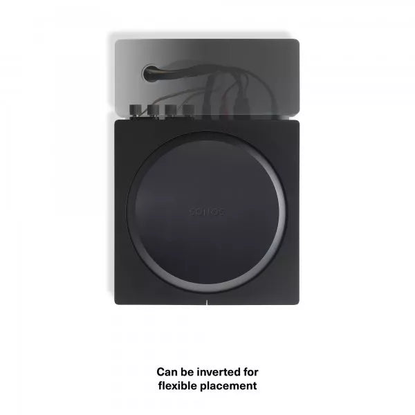 Flexson Wall Mount for Sonos Amp - Black-Audio Influence