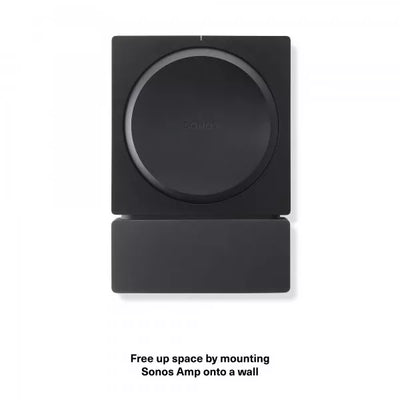Flexson Wall Mount for Sonos Amp - Black-Audio Influence