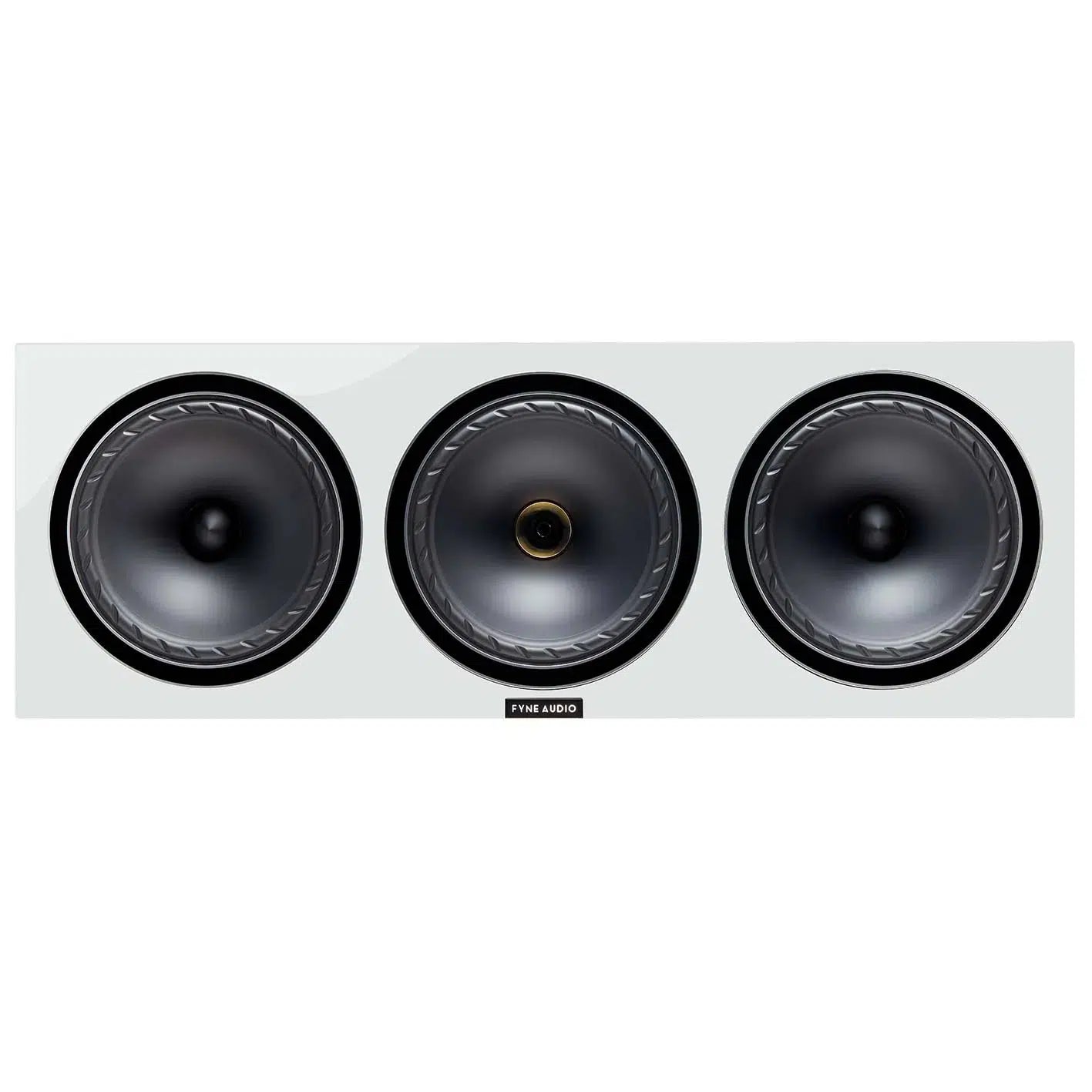 Fyne Audio F57SP-8 8", Cinema Centre Channel Speaker-Piano Gloss White-Audio Influence