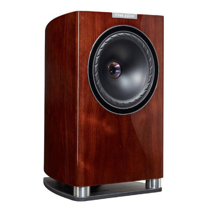 Fyne Audio F701 Bookshelf Speaker Piano Gloss Walnut at Audio Influence