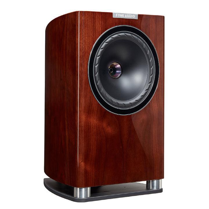 Fyne Audio F701 Bookshelf Speaker Piano Gloss Walnut at Audio Influence