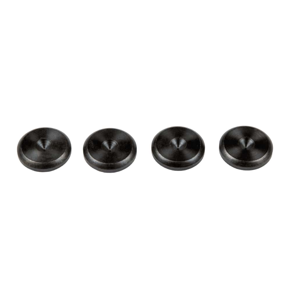 Hi Fi Racks Isolation Cup Floor Protectors - for 15mm Spikes-Black-Audio Influence