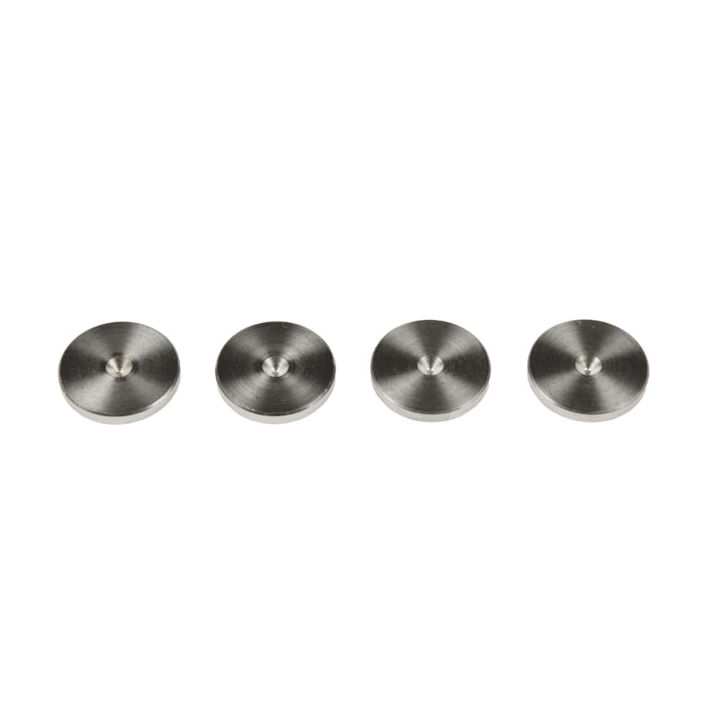 Hi Fi Racks Large Stainless Steel Floor Protectors (Pack of 4)-Audio Influence