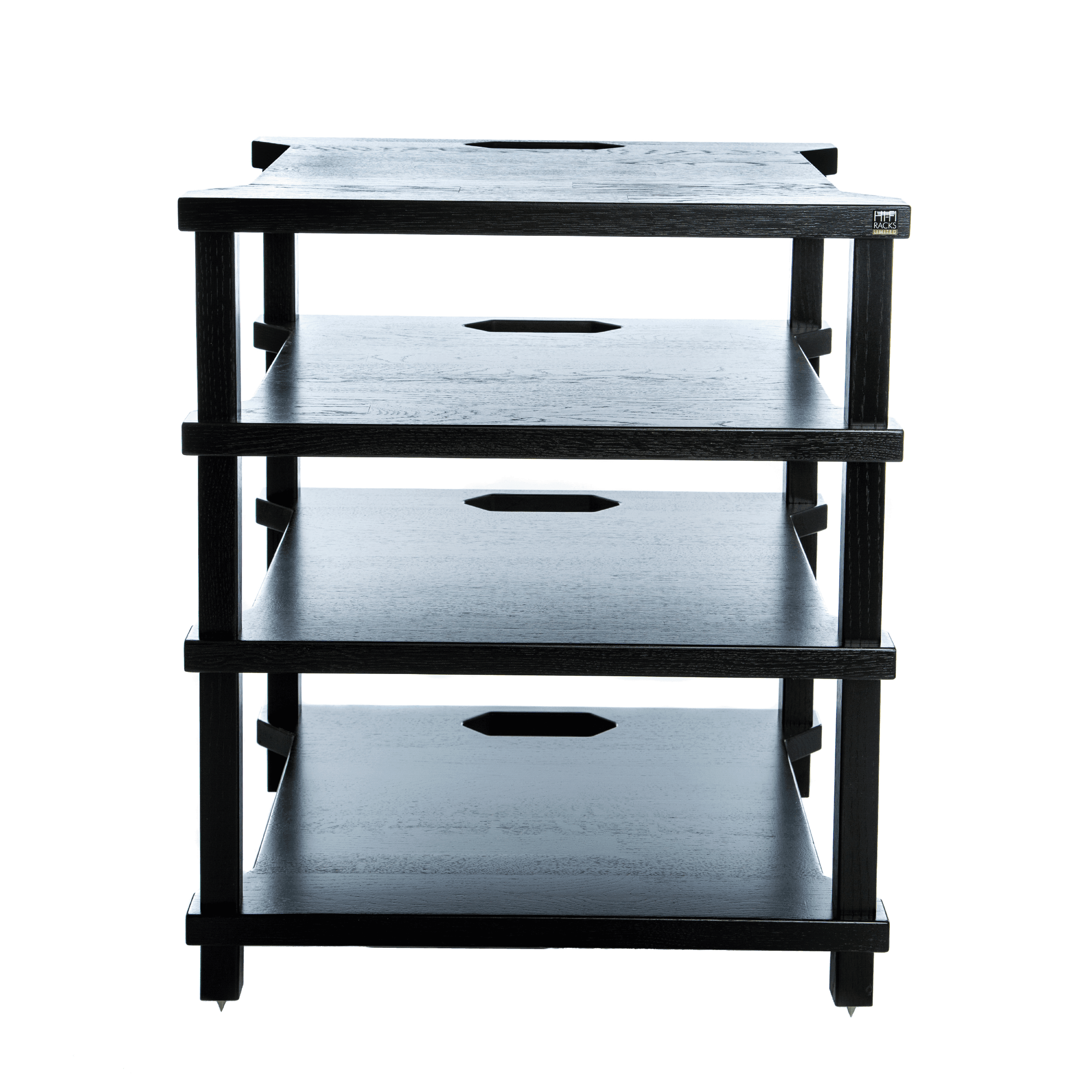 Hi Fi Racks Omnium8 Per Tier (567 x 460mm) - 46 mm Spiked Leg-Audio Influence