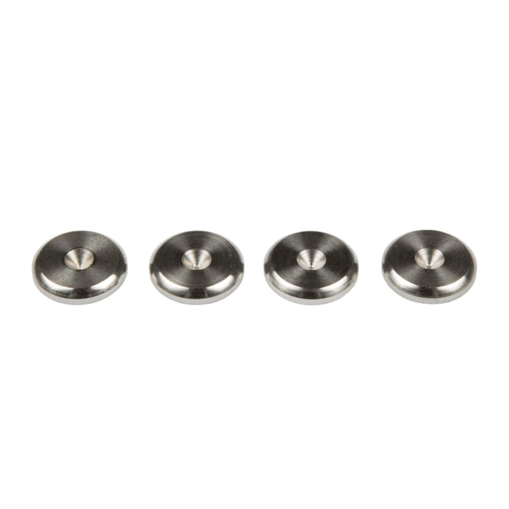 Hi Fi Racks Isolation Cup Floor Protectors - for 15mm Spikes-Stainless Steel-Audio Influence