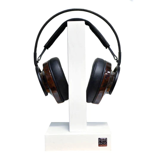 Hi Fi Racks Headphone Holders-White-Audio Influence