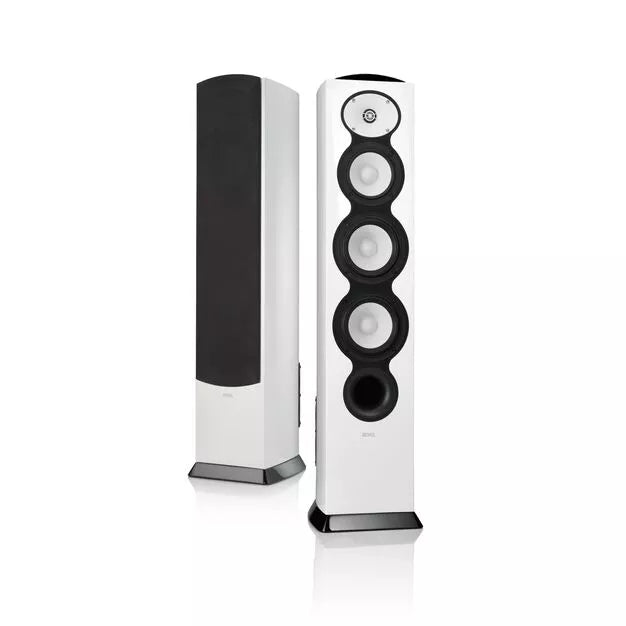 Revel F226Be 3-Way Dual 6" Floorstanding Loudspeaker (pair)-Gloss White-Yes please-Audio Influence