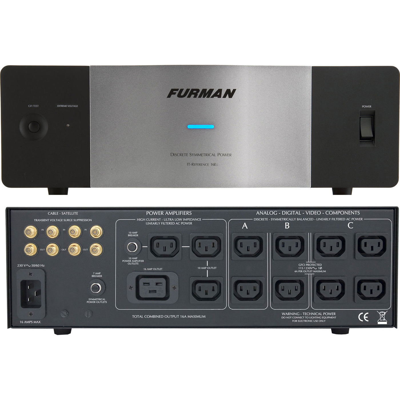 Furman IT-Reference 16 E Discreet Symmetrically Balance AC Power Conditioner-Audio Influence