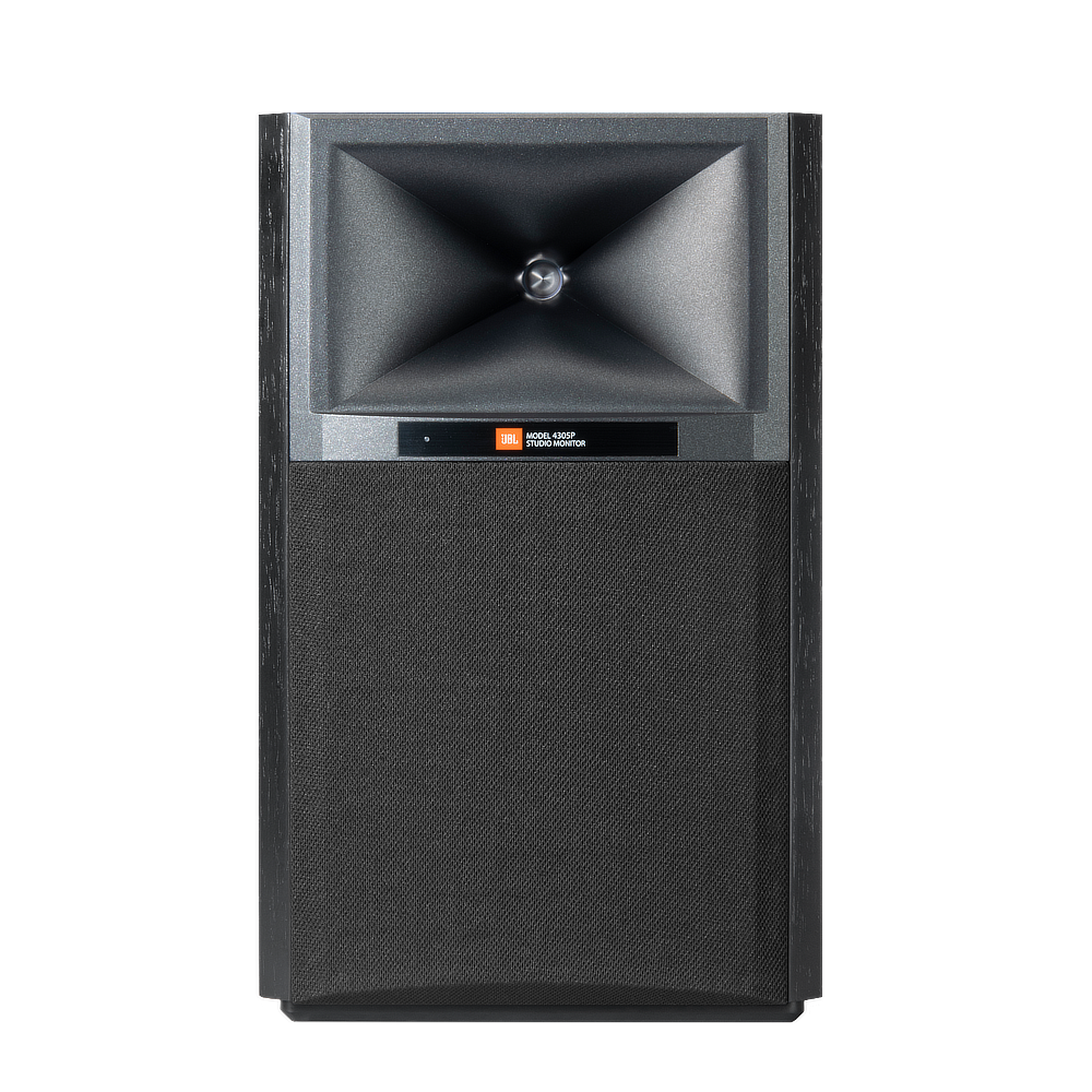 JBL 4305P 5.25”, 2-way Studio Monitor Powered Bookshelf Loudspeaker System-Black-No Thank you-Audio Influence
