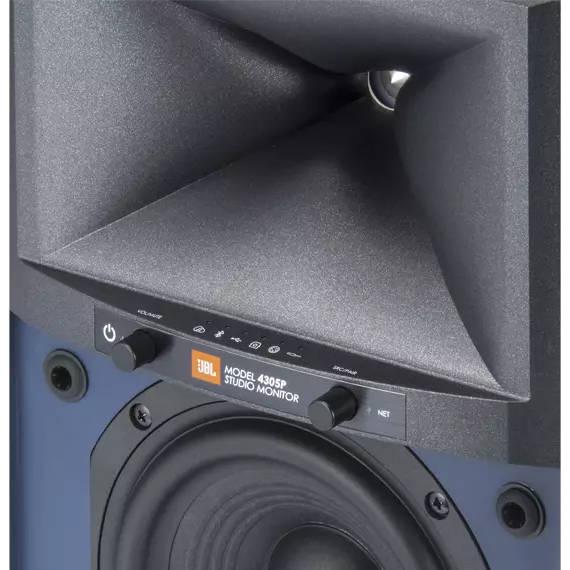 JBL 4305P 5.25”, 2-way Studio Monitor Powered Bookshelf Loudspeaker System-Audio Influence