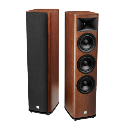 JBL HDI-3600 Triple 6.5” Floor Standing Loudspeaker-Satin Walnut-No Thank you-Audio Influence