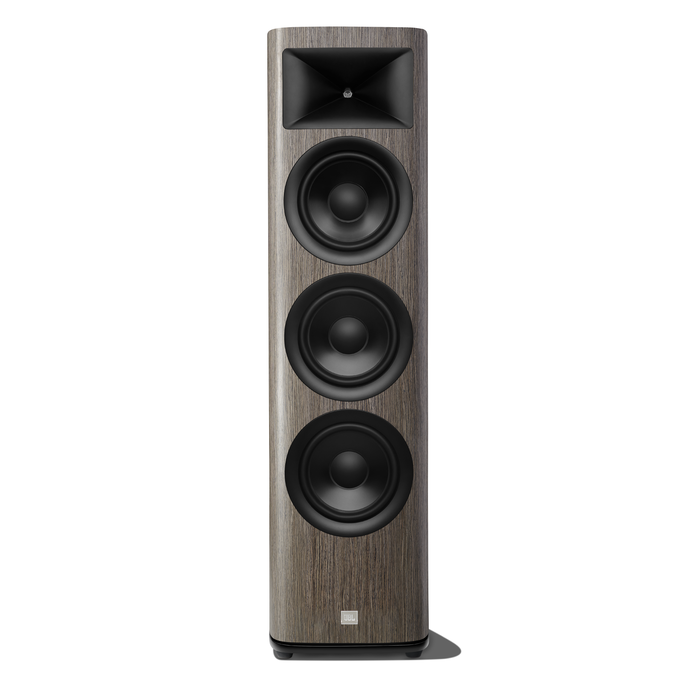 JBL HDI-3800 2.5 way, 3 x 8" Floor Standing Loudspeaker-Grey Oak-No Thank you-Audio Influence