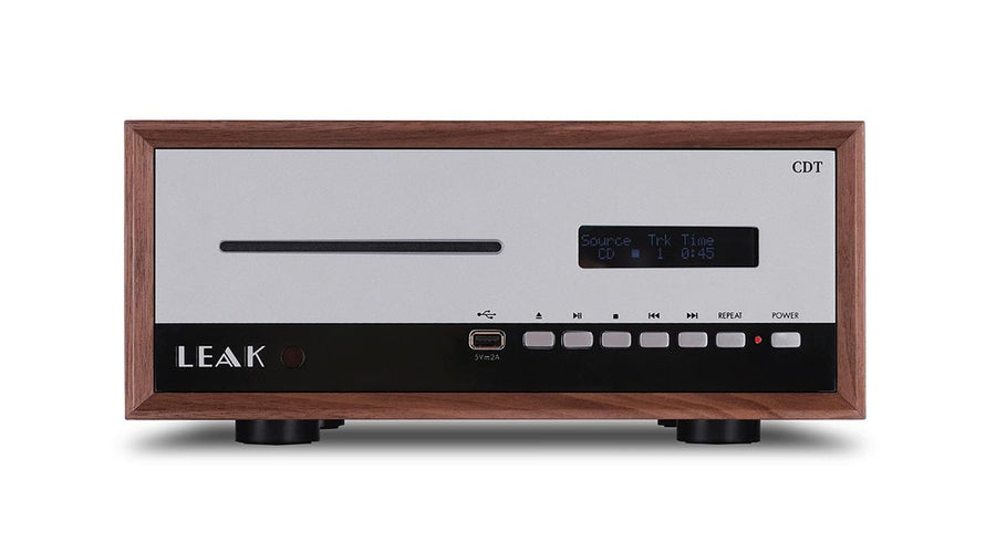 LEAK CDT CD Player & Media Playback in Walnut