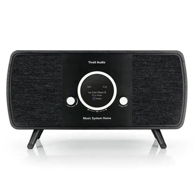 Tivoli Audio Music System Home Generation 2 Wi-Fi / AM / FM / DAB+ / Bluetooth® Hi-fi System-Black/Black-Audio Influence