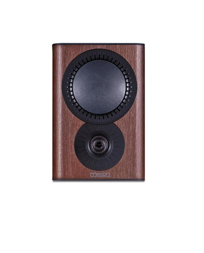 Mission QX‐1 Mk2 2-way Bookshelf Speakers-Walnut- at Audio Influence