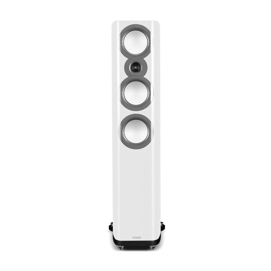 Mission ZX-4 Floorstanding Speakers-Gloss White- at Audio Influence