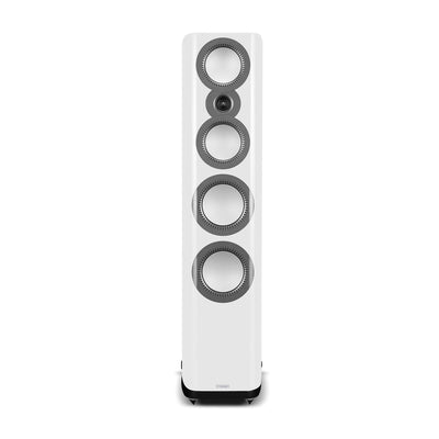 Mission ZX-5 Floorstanding Speakers-Gloss White- at Audio Influence