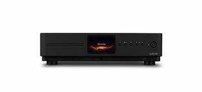 Audiolab Omina All-in-one CD Player, Streamer-Black-Audio Influence