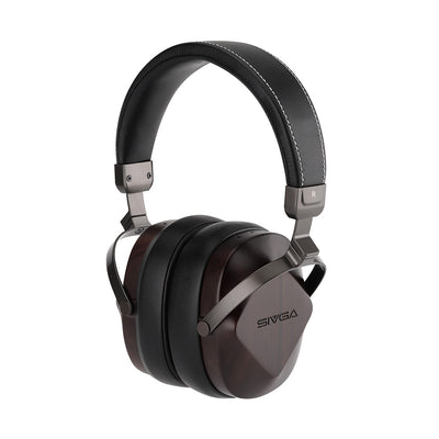 Sivga Audio Oriole Dynamic Driver Over Ear Real Wood Headphone-Black-Audio Influence