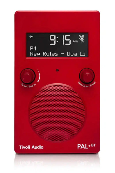 Tivoli Audio PAL+ BT Bluetooth® / DAB+ / FM / Portable radio-Red-Audio Influence