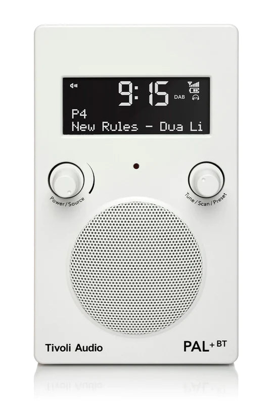 Tivoli Audio PAL+ BT Bluetooth® / DAB+ / FM / Portable radio-White-Audio Influence