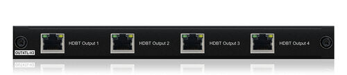 Blustream PRO-OUT4TL-V2 4-Way HDBaseT™ CSC Output Board - 4K HDR up to 40m-Audio Influence