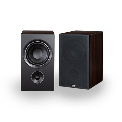 PSB Alpha P5 Bookshelf Speaker Dark Walnut at Audio Influence