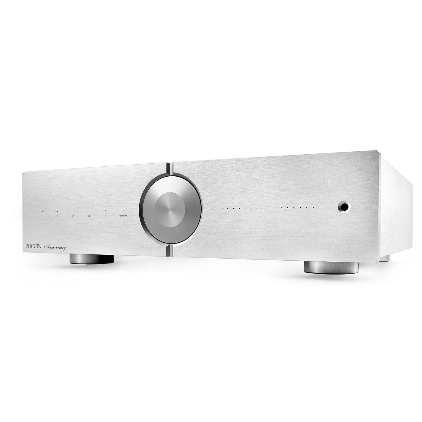 Audio Analogue 'Puccini Anniversary' 80W Zero Feedback Integrated Amplifier-Silver Finish-Audio Influence