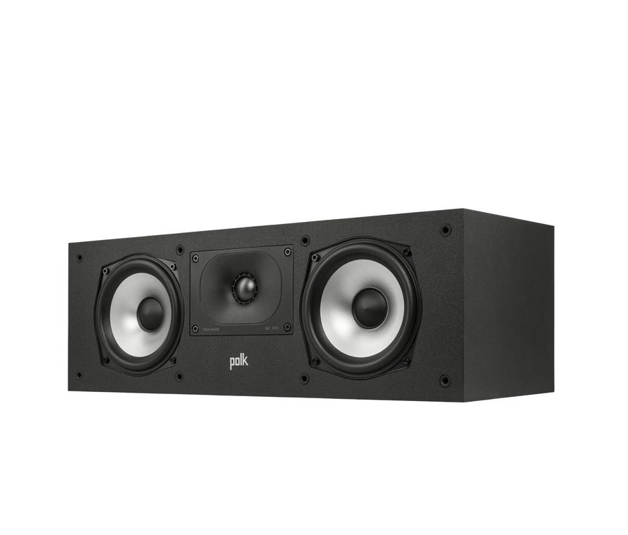 Polk Monitor XT30 High-Resolution Centre Channel Speaker Black at Audio Influence