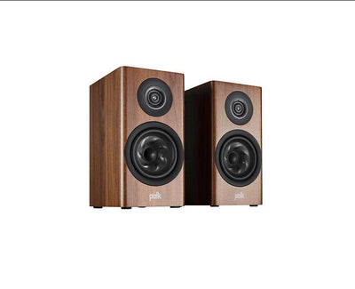 Polk Reserve Series R100 Compact Bookshelf Speaker (Pair)-Walnut-Audio Influence